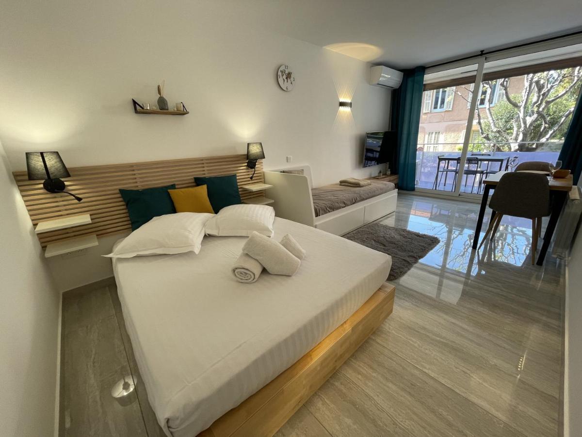 Chaleureux Studio, 200M De La Plage, Parking, Wifi Roquebrune-Cap-Martin Exterior foto