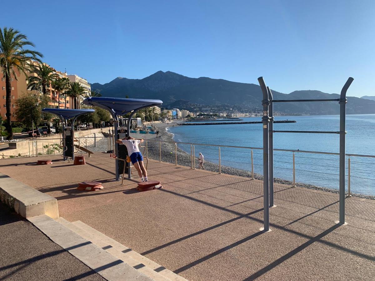 Chaleureux Studio, 200M De La Plage, Parking, Wifi Roquebrune-Cap-Martin Exterior foto